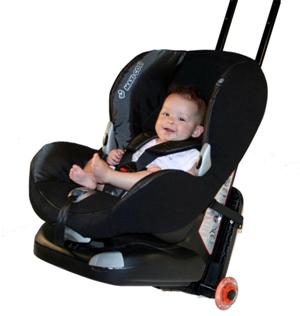 TravelMate - makes travelling with a car seat a breeze!